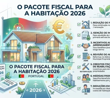 O pacote fiscal para a habitação 2026