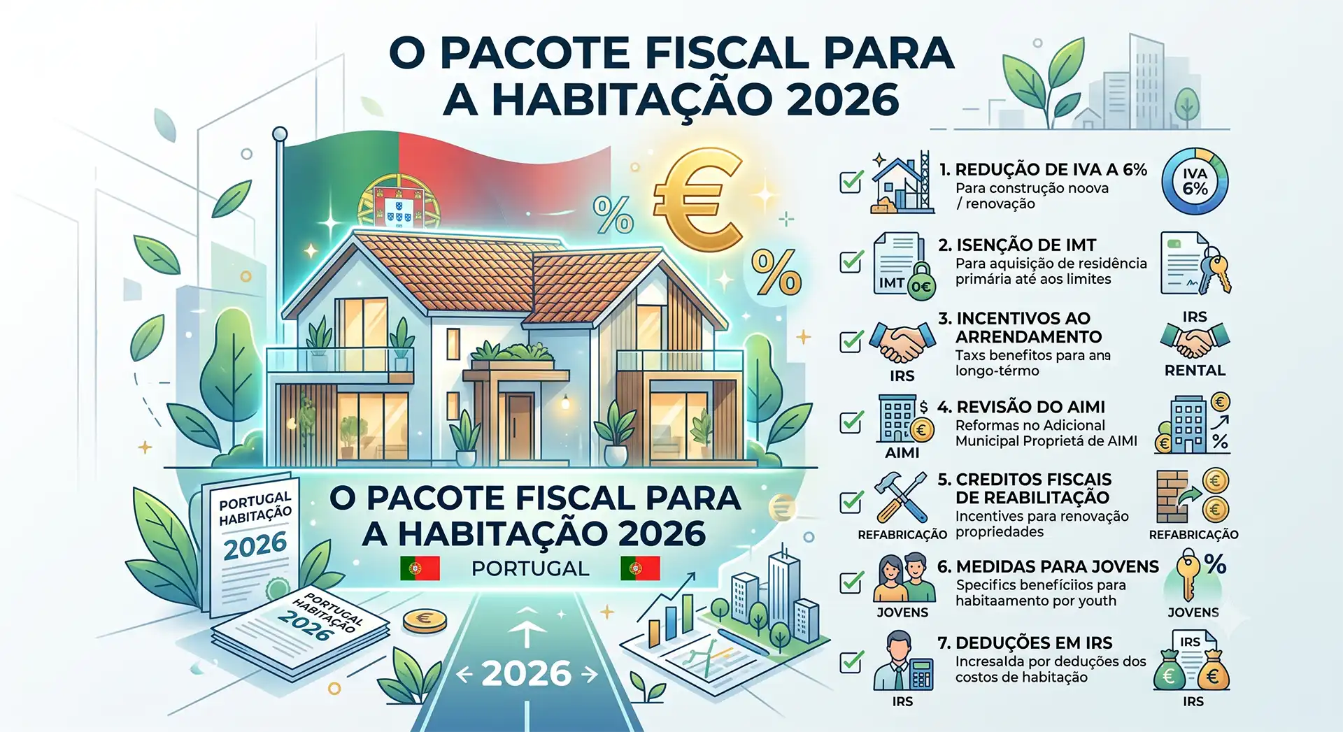 O pacote fiscal para a habitação 2026